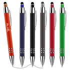 2 In 1 Retractable Metal Stylus Ballpoint Pen