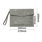 Portable PU Leather A4 Document Bag