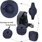 Packable Soft Brim Fishing Bucket Hat With Strap