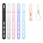 Silicone Cable Tie Data Cable Manager Adjustable Reusable
