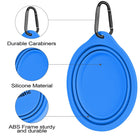 Collapsible Silicone Pet Bowl w/Carabiner
