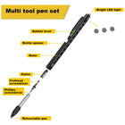 9 In 1 Metal Multifunctional Engineering Tool Pen