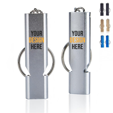 Emergency Lifeguard Safety Whistle With Keychain