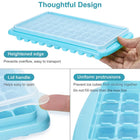 55 Grids Mini Ice Cube Tray With Lid and BPA-Free Scoop