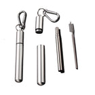 Stainless Steel Telescopic Straw Set