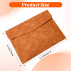 PU Leather A4 Document Folder File Bag