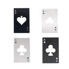 Poker Card Bottle Openers