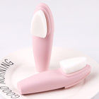Pink Dual-Sided Silicone Face Cleansing Brush