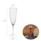 Plastic Champagne Flutes Disposable