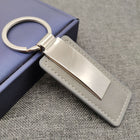 Alloy Leather Keychain