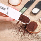 Adjustable Plastic Measuring Spoon with Multiple Scales