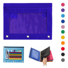 3 Ring Binder Pencil Pouch With Windows