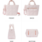 Diamond-Pattern Design Shoulder Bag/Handbag