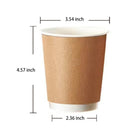 13.53 Oz Disposable Coffee Cups With Lids