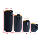 4 Pack Neoprene Camera Lens Pouches With Drawstring