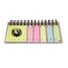 Mark Coil Sticky Notes Book
