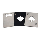 Stainless Steel Ace of Spades Poker Card Bottle Opener