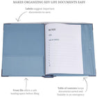 Manila Pocket Accordion File Folder