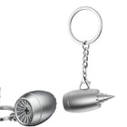 Airplane Engine Shape Keychain