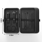 10-Piece Black Nail Clipper Set