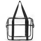 Clear Zippered Safety Tote Bag