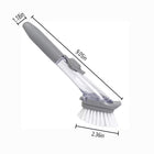 Multi-Use Kitchen Scrub Brush With Liquid Dispenser