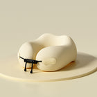 Memory Foam Travel Neck Pillow for Plane Train