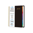 Coil A5 Size Monthly Weekly Planner Record Notebook
