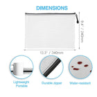 Plastic Mesh Zipper Pouch
