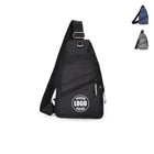Travel Shoulder Crossbody Sling Backpack Earphone Hole