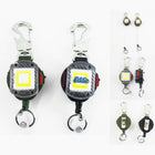Rechargeable LED Retractable Badge Reel Light