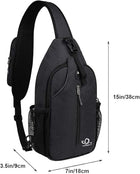 Crossbody Sling Bag with Adjustable Shoulder Strap