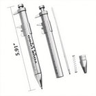 Plastic Caliper-Type Ballpoint Pen