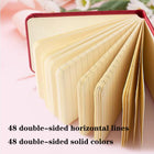 A7 Portable Notebook with PU Leather Cover and Elastic Band