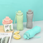 BPA-Free Leak-Proof Reusable Silicone Collapsible Bottle