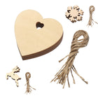 Wooden Christmas Tree Cutout Ornament