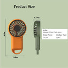 Portable Handheld Mini Fan Desk Fan 1200mAh