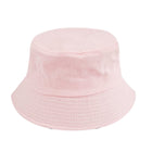 Solid Color Cotton Bucket Hat