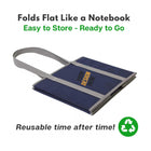 Heavy Duty Reusable Foldable Shopping Bag