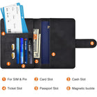 PU Leather Rfid-Blocking Passport Cover
