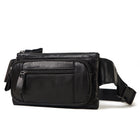 Genuine Leather Men's Vintage Multi-Functional Waist Bag