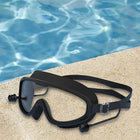 Large Frame Swimming Goggles With Earplugs