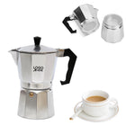 6 Cups Alumium Moka Pot