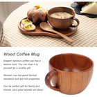 Wooden Coffee Mug with Handle