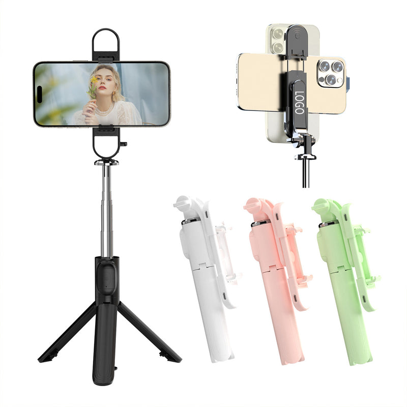 Beauty Light Selfie Stick with Tripod & Bluetooth for Phones