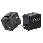 Dual Usb Port Globe Adapter Plug