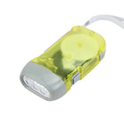 3 LED Manual Push Power Emergency Lighting Flashlight
