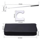 Travel Indoor Golf Wooden Club Putter Kit