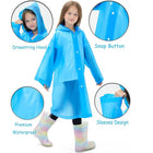 Reusable Waterproof Raincoats for Kids