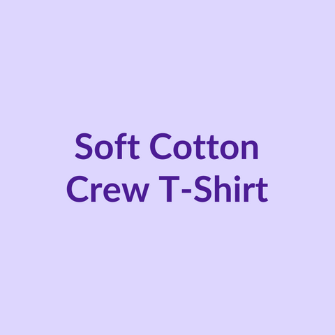 Soft Cotton Crew T-Shirt
